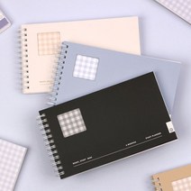 W996B6D 스터디플래너 (6개월) 학생 공부 계획 선물, 블루소다