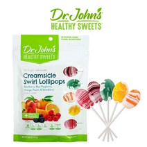 닥터존스 무설탕 롤리팝 막대사탕 치과의사가 만든 사탕 109g 섬유질 및 비타민C함유, 1개
