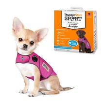 ThunderShirt 스포츠 강아지 진정용 재킷, Fuchsia_X-Large