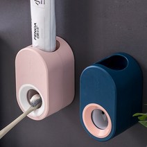 [투썬빌리지] 네오 자동 치약 디스펜서 4color - 벽부착형 치약짜개, 1개, 코발트블루