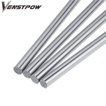 6mm 8mm 10mm 12mm 16mm 8 400mm 선형 샤프트 3d 프린터 부품 2 개 실린더 크롬 도금 라이너로드 축, 500mm_8mm