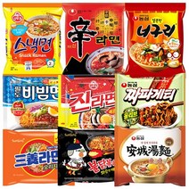 [오뚜기/농심/삼양/팔도] 봉지라면 50종 골라담기, B 상품선택:43_농심신라면x5개