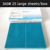 KOVAX-스퀘어 자동차 연마지 오렌지 필 패턴 건식 연마기 미세 연마 2000 샌딩 페이퍼 일본, 360 grit 25pcs