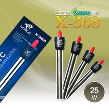 노블 25W 스테인레스 미니히터 x-368, 1개