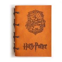 해리포터 빈티지 노트 다이어리 지도표지 무지 크라프트속지 엔틱 생일선물 굿즈, 옐로우(아카데미 버전)