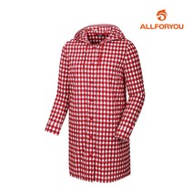 [올포유] [올포유] 여성 체크 후드 사파리 점퍼 AWFRJ6375-500_G