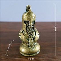 조각품 황금 웃음 부처님 동상 조각 정원 홈 인테리어 중국어 풍수 해피, 12