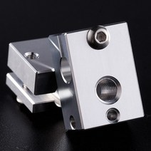 e 3d hotend titan 압출기 pt100 센서 ht-ntc100k 3d 프린터 부품용 센서 카트리지용 초정밀 v6 히터 블록, 2개, CNC 초정밀