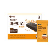 베베쿡 처음먹는 반찬&간식 먹거리 모음, 1개, 처음먹는 어린이김 황금참깨 1BOX(40봉)