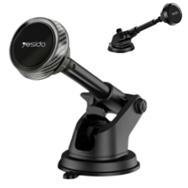 스마트폰 대쉬보드흡착형 유리부착형 튼튼한 차량 마그네틱 거치대 승용차 버스 택시 트럭 화물차 차량용 강력한 유리흡착 휴대폰 자석 거치대, 대쉬보드 앞유리 강력 부착형 차량용 거치대, 1개