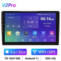 안드로이드올인원 안드로이드오토 podofo android 11 car radio 32g, 10인치 2 32g