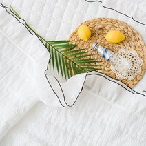 프릴 레이스 여름이불 스노우 리플 시원하고 부드러운 시어서커 여름이불세트 SS/Q/K