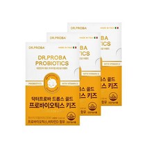 센트럴팜 닥터프로바 드롭스 골드 프로바이오틱스 키즈 어린이 액상 유산균+비타민D X 3박스, 1개