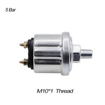 아날로그 차압계 엔진 오일 압력 센서 게이지 송신기 스위치 전송 장치 1/8 NPT 자동차 10-184Ohm 신호, 03 05Bar  M10-1