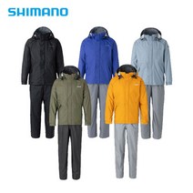 시마노 레인슈트 RA-027Q 낚시복 낚시우의, 퓨어블랙2XL