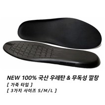 가죽타입 국산 우레탄 기능성 운동화 얇은 쿠션 깔창 - 2022975EA