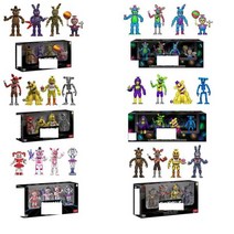 프레디의피자가게 신제품 5 Fnaf 박 보안 위반 액션 피규어 보니 폭시 Fazbea 5039559095, B With Original Box