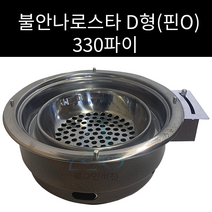 분체-불안나로스타 330파이 D형, 전체타공, 핀O
