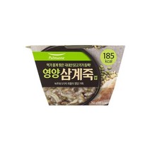 풀무원 식사대용 영양 삼계죽_컵 1인 (260g) 아침 야식 환자식 부모님식사 혼밥 간단요리 다이어트, 5개