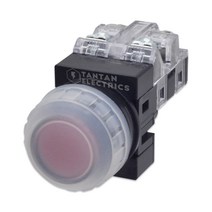 방수캡 제어 스위치 CR-251-1 25파이 ON OFF 푸시 누름 버튼 CRF-F25M1 한영넉스, 녹색