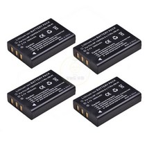 카메라 배터리 후지필름 NP-120B NP-120 충전기 파인픽스 603 F10 F11 M603 줌 PX 1657 펜탁스 D-LI7 콘탁스 BP-1500S, 01.CHINA_04.4 x Battery