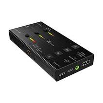 j5create 라이브 비디오 캡처 카드 JVA06 듀얼 HDMI USB-C 1080p 60Hz 오디오 녹화 지원 전원 60W 패스스루 PC Xbox Playstation 안드로이