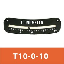 미니 각도기 경사계 0-0-0/25-0-25/45-0-45 측정기 기울기 게이지, [04] T10-0-10