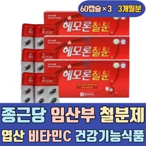 임산부 철분제 철분 엽산 비타민C 음식 건강기능식품 영양제 가용성 햄철 보충제 비헴철 이많은 임신준비 출산후 산모 수유부 산후 모유수유 여성 여자 선물 천연 좋은 에좋은 에게좋은