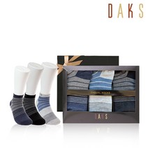 [닥스양말] 신사 스니커즈 삼색링글 3족세트 DK22317