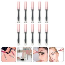 빈 마스카라 튜브와 지팡이: 10Pcs 5ml 리필 가능한 용기 캐스터 오일 DIY 코스메틱 핑크 798452