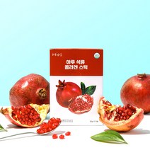 하루건강 하루 먹는 석류 저분자 피쉬 콜라겐 젤리 스틱 20g x 30포, 30포(1Box)
