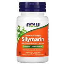 나우 푸드 더블 스트렝스 실리마린 밀크시슬 300mg 베지 캡슐 50정, 300 mg Now Foods (나우 푸드), 100 개
