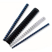 카피어랜드 제본 플라스틱링 1BOX 100개입, 8mm, 흰색