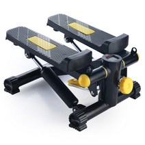 실내 일립티컬 자전거 머신 거꾸리운동기구 승마운동기구 스테퍼 홈 음소거 체중 감소 페달 기계 멀티 속도, 03 YELLOW