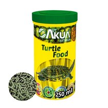 [성실한오피스] 아트아쿠아 터틀 80g(250ml) 거북이 파충류 양서류 고단백질 사료, 1통