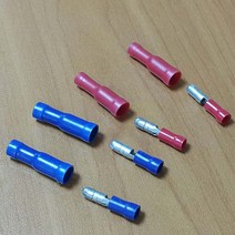 한솔전기/PG총알단자 압착단자 1.5SQ 2.5SQ 소량판매, 청색-2.5SQ 암/수 5세트