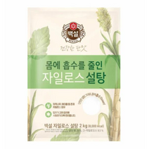 백설 하얀 자일로스 설탕 2kg, 2개