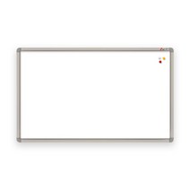 [보드뱅크]법랑화이트/유광-무암선 120x80 알루미늄프레임(고급)