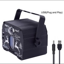 mini rgb disco light usb 충전식 red blue green lamp dj led laser stage 프로젝터 웨딩 생일 파티 램프 조명