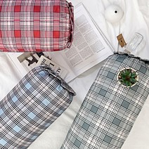 디토체크 안고자는 꿀잠템 사계절 바디필로우 롱 원통 북유럽 캔디 쿠션 3color, 커버+솜, 레드