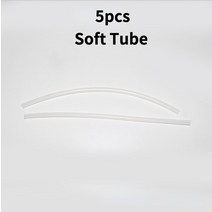 EZ 진공 메조테라피 건 5/9 바늘 팁 음압 메소 주름 방지 카트리지 인젝터 액세서리, [09] 5pcs soft tub, 09 5pcs soft tub