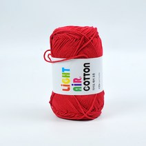 라이트 에어코튼(250g) 심플리얀 에어코튼 가방뜨기, 109 레드, 1개