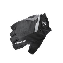 오토바이 반장갑 여름용 코미네 글러브 보호대 GK-259 BLACK, BLACK-M