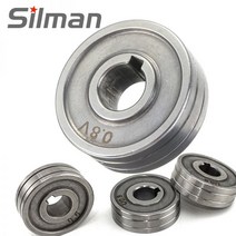 논용접봉 스텐용접봉 알곤 무연납 MIG 용접 와이어 피더 롤 V U 널 그루브 0.60.8mm 0.81.0mm 크기 30x10x10mm LRS775S SSJ29, V-Groove, 0.8mm 1.0mm