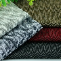 [동대문원단]헤링본 직기원단 의류 및 홈데코까지, 블랙