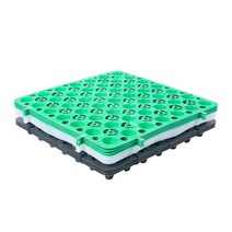 배수판 조경용 옥상 잔디 베란다 텃밭 바닥 배수 20개, E T25 흰색 50x50 범프 2.5cm