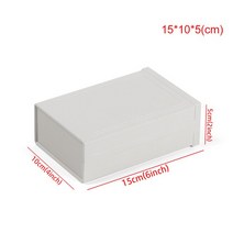 와이어정션박스 22 가지 크기 품질 프로젝트 전자 상자 ABS 플라스틱 방수 커버 악기 케이스 인클로저 8, 150x100x50mm