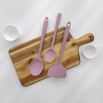 국산 실리콘조리도구 실리콘 키친툴 세트, 밀크 코코아, 3종 C세트