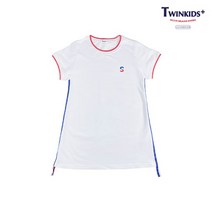 트윈키즈 테잎배색원피스 T8MT3O03 WH