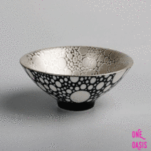 프리미엄 실버 세라믹 은 찻잔 보이차 공부차 녹차 홍차, 1개 단일컵, 조개